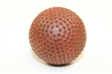 Circa 1913 Chemico Bob Red Bramble Golf Ball
