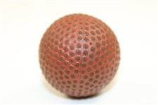 Circa 1913 Chemico Bob Red Bramble Golf Ball