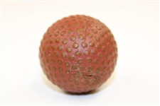 Circa 1906 Martins Zodiac Red Bramble Golf Ball
