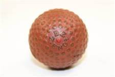 Circa 1906 Martins Zodiac Red Bramble Golf Ball