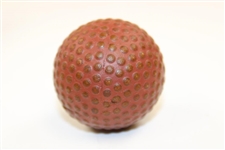 Circa 1906 Martins Zodiac Red Bramble Golf Ball