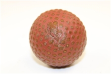 Circa 1906 Martins Zodiac Red Bramble Golf Ball