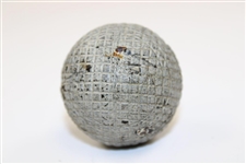 Vintage Line Cut Gutta Percha Golf Ball