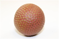 Circa 1910 Spalding No 1 Red Bramble Golf Ball