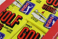 1981 Donruss Golf Cards Box with 35 Packs