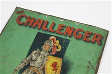 Vintage JP Cochrane & Co Edinburgh Challenger Golf Ball Metal Advertising Sign