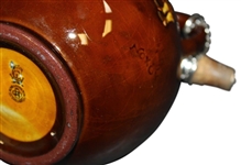 Royal Doulton Kingsware Whiskey Jug with Sterling Stopper