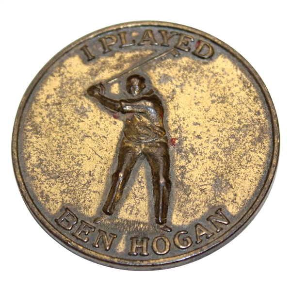 1950S "I Played Ben Hogan" AMF Explorere Fitness Boy Scouts of America Medal