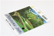 2008 Masters Tournament SERIES Badge #S00081