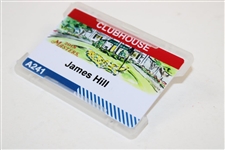2018 Masters Tournament CLUBHOUSE Badge #A241 - James Hill