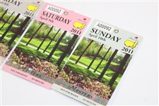 2011 Masters Tournament Thursday-Sunday 4-Day Ticket Set #A00092
