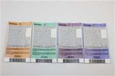2019 Masters Tournament Thursday-Sunday 4-Day Ticket Set #B00064 - Tiger Woods Win