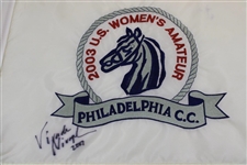 Champion Virada Nirapathpongporn Signed Course Flown 2003 US Womens Amateur Flag JSA ALOA
