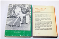 Two (2)Tommy Bolt Signed Biographies - 'The Hole Truth' & 'How To Keep Your Temper…' JSA ALOA