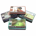 Tiger Slam Commemorative Golf Ball Tins for Masters, PGA, US Open, & OPEN Victories - Complete Set