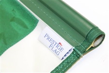 Tom Kite Signed Pebble Beach Green/White Course Flag with 1992 US Open Inscription JSA ALOA