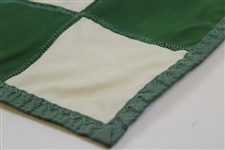Pebble Beach Green/White Checkered Course Flag