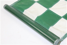 Pebble Beach Green/White Checkered Course Flag