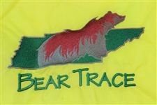 Bear Trace Course Flown Embroidered Yellow Flag - Jack Nicklaus Design