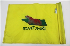 Bear Trace Course Flown Embroidered Yellow Flag - Jack Nicklaus Design