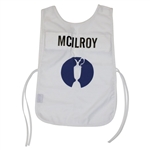 Rory McIlroy Signed The OPEN Championship Caddie Bib JSA #V91271
