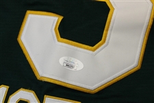 Gary Player Signed Masters Themed Green #3 Jersey with Dates Inscribed & Embroidered JSA #MM13707