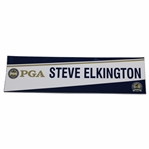 2009 PGA Championship at Hazeltine Locker Room Name Plate - Steve Elkington