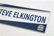 2009 PGA Championship at Hazeltine Locker Room Name Plate - Steve Elkington