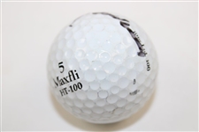 Jack Nicklaus Signed Personal Match Used 'Jack' Golf Ball - Bob Burns Collection JSA ALOA