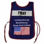 Bob Tway Official USA Caddie Bib from Champions Tour Charles Schwab Cup - Bob Burns Collection