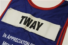 Bob Tway Official USA Caddie Bib from Champions Tour Charles Schwab Cup - Bob Burns Collection