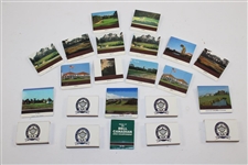 1999 US Open Pinehurst, 2008 PGA Oakland Hills, Glen Abbey, & OPEN Championship Assorted Match Books