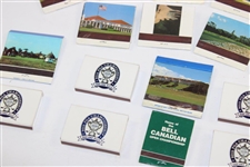 1999 US Open Pinehurst, 2008 PGA Oakland Hills, Glen Abbey, & OPEN Championship Assorted Match Books