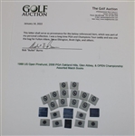 1999 US Open Pinehurst, 2008 PGA Oakland Hills, Glen Abbey, & OPEN Championship Assorted Match Books