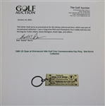 1986 US Open at Shinnecock Hills Golf Club Commemorative Key Ring - Bob Burns Collection