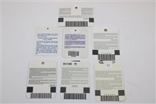 1989, 1994-1996, & 1998-2000 Masters Tournament SERIES Badges