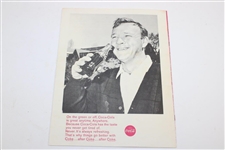 1967 Arnold Palmer Exhibition at Furman University Golf Course Program & Ticket #3539