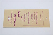 1967 Arnold Palmer Exhibition at Furman University Golf Course Program & Ticket #3539