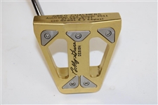 Greg Chalmers 2011 Australian PGA Winner Bobby Grace Gold Plated Left Handed Putter