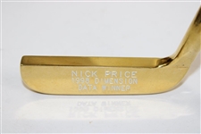 Nick Price 1998 Dimension Data Winner Bobby Grace Gold Plated Putter