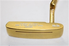Robert Allenby 1996 Alamo English Open Winner Bobby Grace MnBr Gold Plated Putter