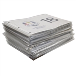 Fifty (50) Count 2020 Ryder Cup at Whislting Straits White Unopened Screen Flags