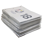 Fifty (50) Count 2020 Ryder Cup at Whislting Straits White Unopened Screen Flags