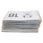 Fifty (50) Count 2020 Ryder Cup at Whislting Straits White Unopened Screen Flags