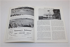 1965 April in Augusta 'Masters Week' Booklet with Paiting Sheet & Enveloped Taped on Inside