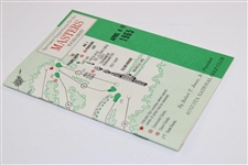 1965 Masters Tournament Spectator Guide - Jack Nicklaus Winner