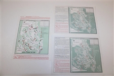 1996, 2000, & 2003 Masters Tournament Sunday Pairing Sheets