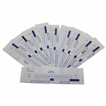 Ten (10) 1995 Royal Caribbean Classic Official Match Used & Signed Scorecards Inc. Major Winner George Archer JSA ALOA