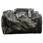 Undated Black Masters Large Leather Travel Bag - Unused