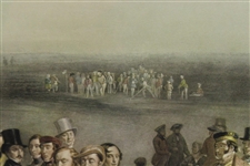 The Grand Match' at St. Andrews Framed Color Picture with Engraving Key on Back